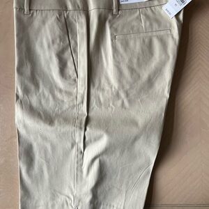Ann Taylor Tan Chino Shorts Versatile Cotton Blend